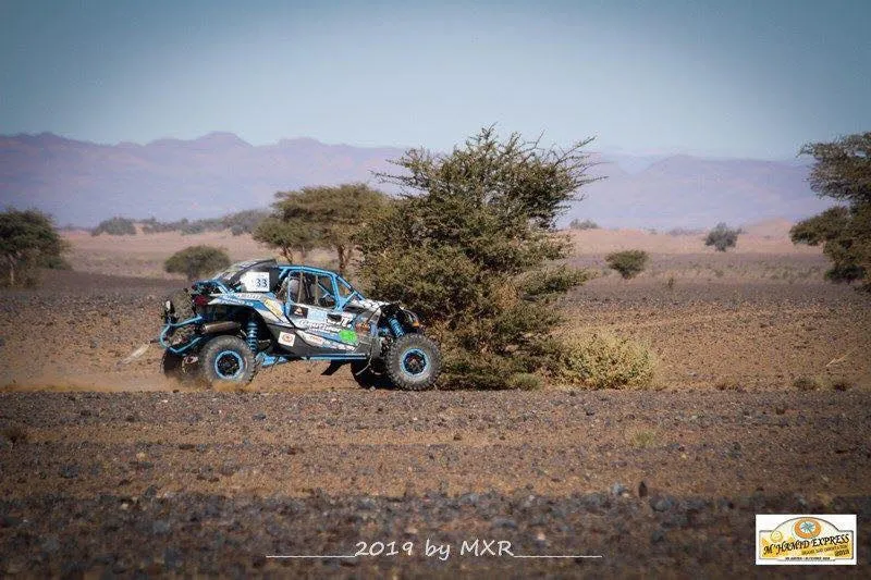 Buggy dans le désert étape du Raid Can-am 2019